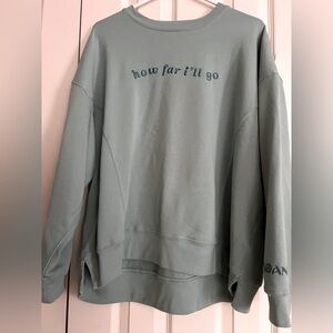 Disney Moana loose sweatshirt